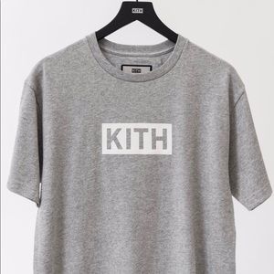 Kith Grey Box Logo T-Shirt